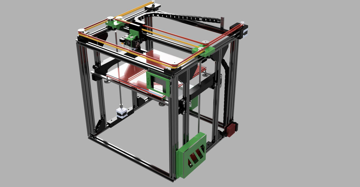 yyレプロ3D 2020 COREXY Frame / TRONXY Upgrade CAD Data – ReP_AL Maker Shop