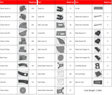 ReP_AL Robot Lawn Mower 220/330/LAM - All 3D Printed Parts